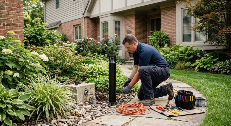 Outdoor Lighting Installation in Overland Park, KS