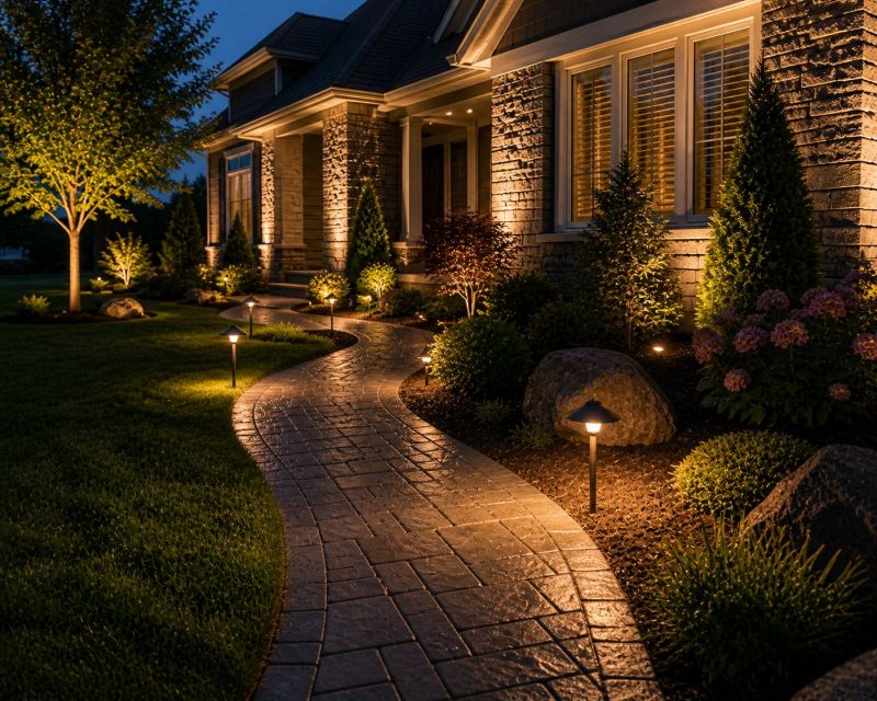 Outdoor Lighting Installation in Orem, UT